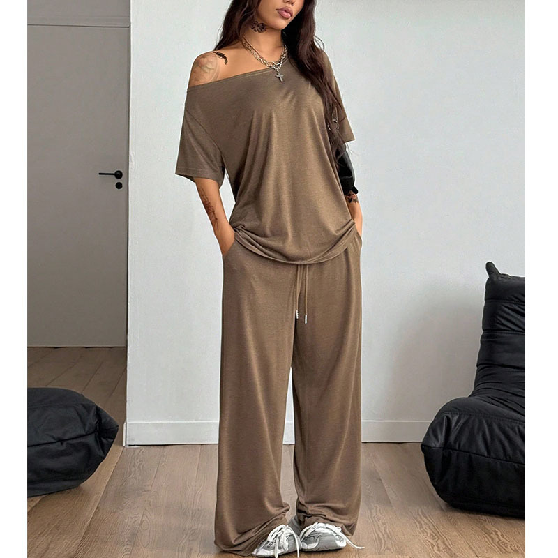 Women Formal Wear Set - Summer 2026 Women's Casual Solid Asymmetrical