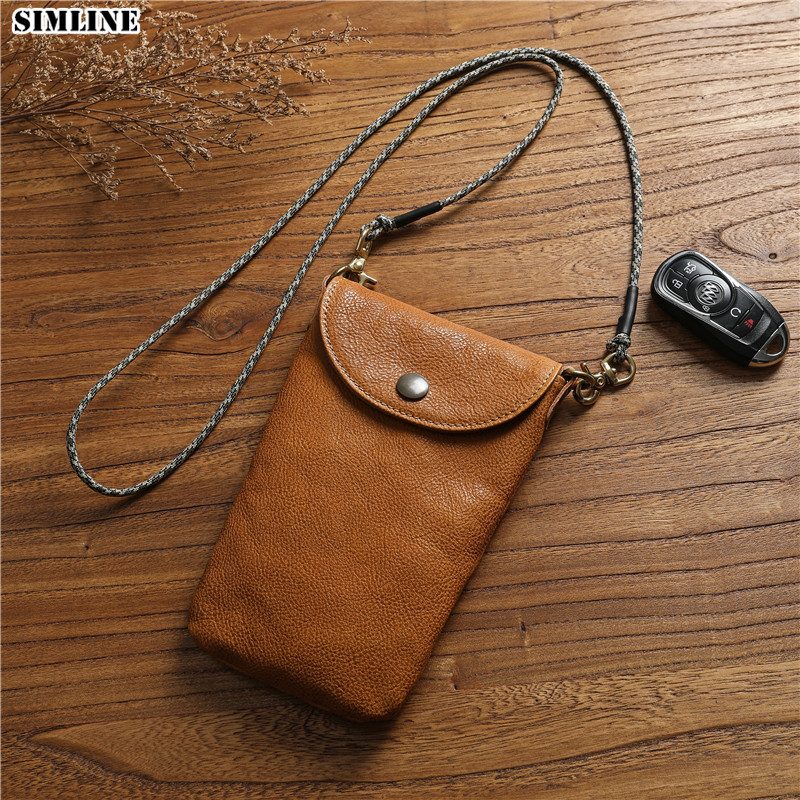 Shoulder Bag Structured - Genuine Leather Shoulder Bag For Men