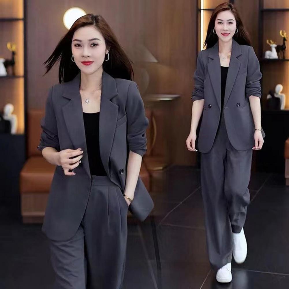 Women'S Formal Wear Pants - Women Coat Pants Set Formal Coat
