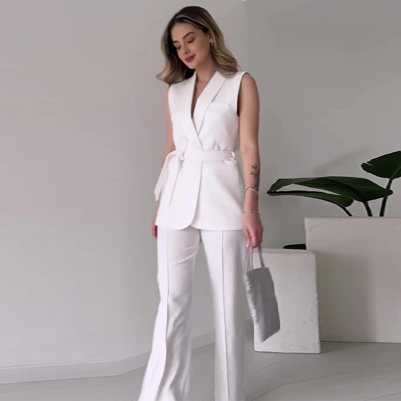 Conjunto De 2 Piezas Para Muje - Women'S Formal Wear Pants reseña y precio