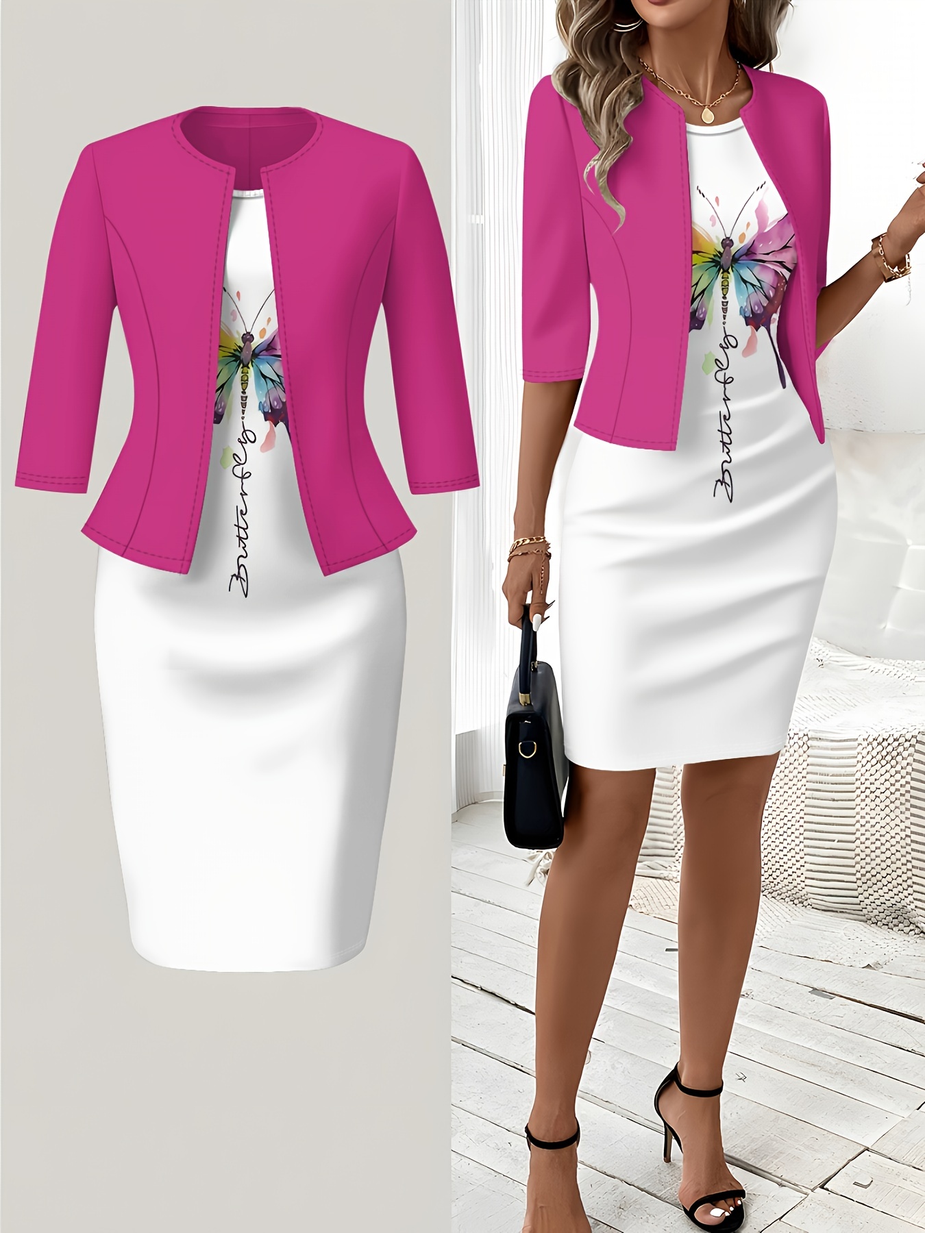 autumn and winter styles Butte - Women Formal Wear Set reseña y precio