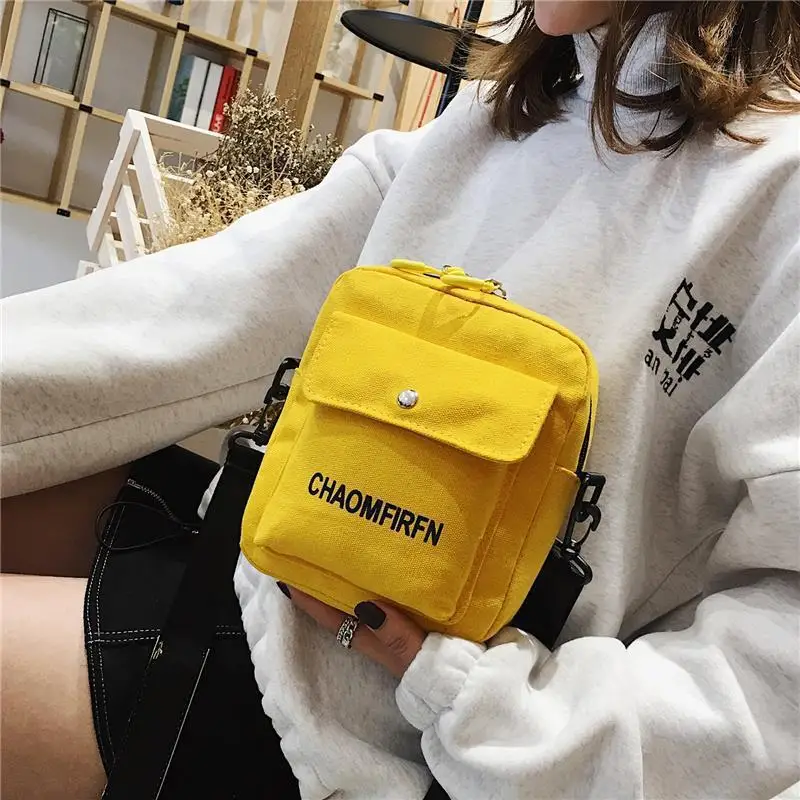 Small Canvas Bag Women's Cross - Shoulder Bag Structured reseña y precio