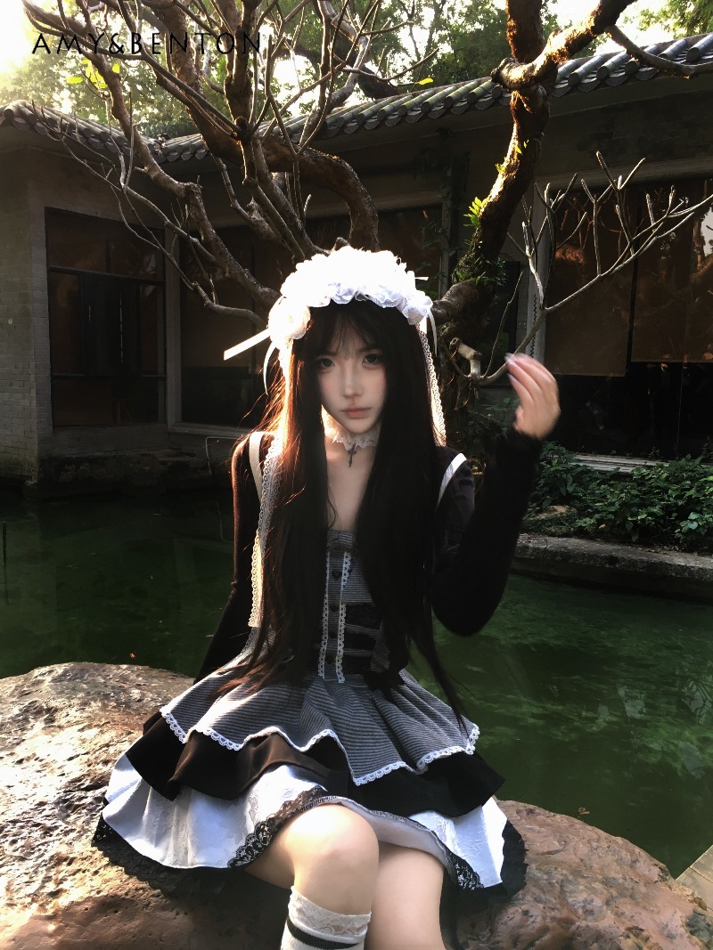 Original Lolita Style Dress Su - Shift Dress Sleeveless reseña y precio