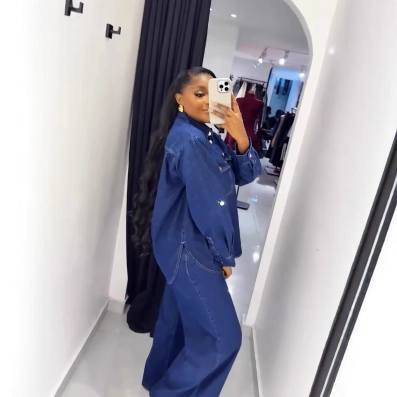Jeans 2 Piece Sets Women Denim - Women Formal Wear Set reseña y precio
