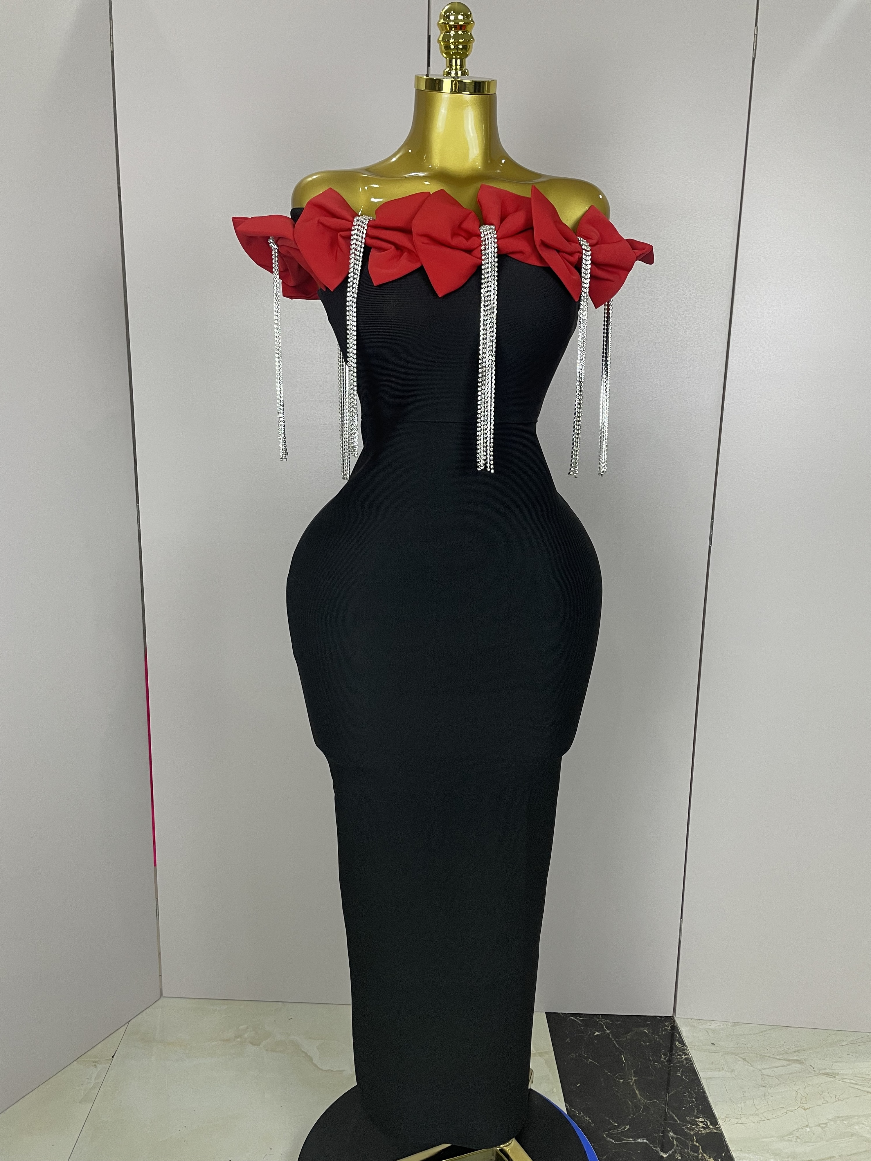 2025 Women Celebrity Sexy Off  - Formal Wear For Women Xl reseña y precio