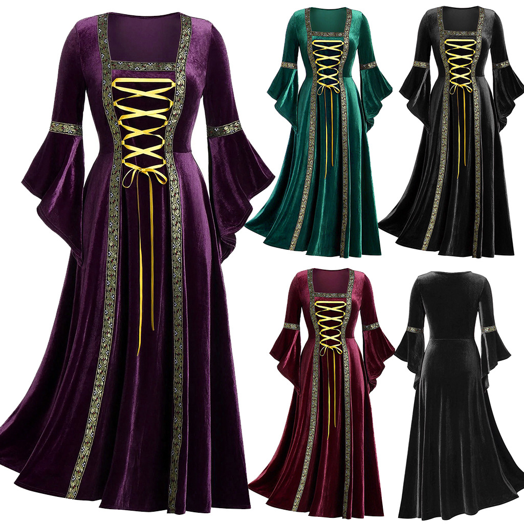 European Medieval Victoria Que - Women'S Formal Wear For Wedding reseña y precio
