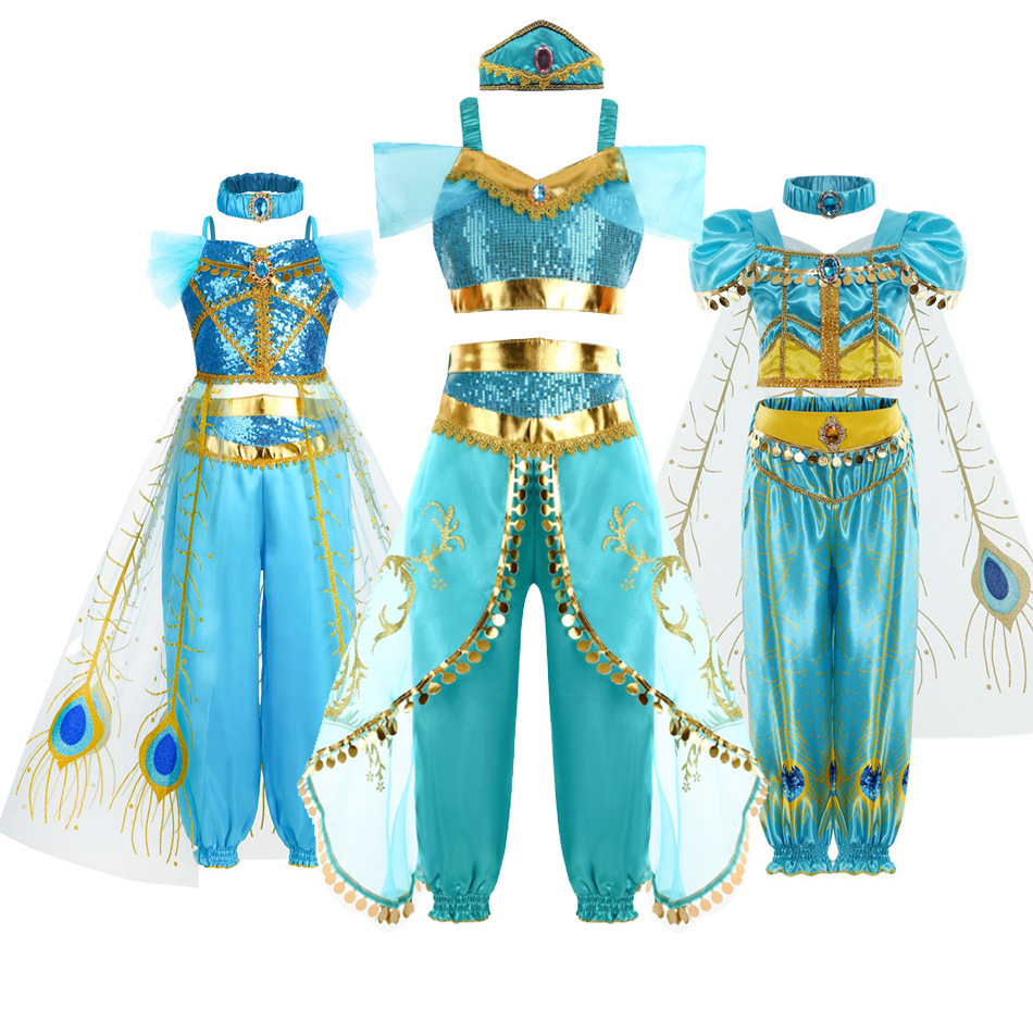Jasmine Princess Dress Aladdin - Women Formal Wear Set reseña y precio