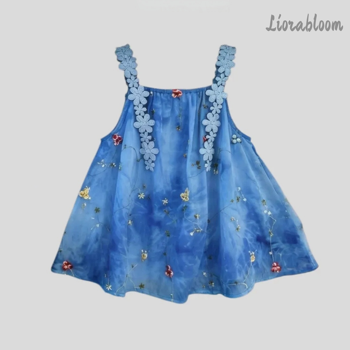 Starry Sky Themed Girls' Dress - Formal Attire Woman reseña y precio