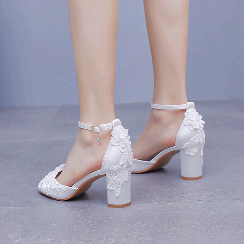 Women White Silk High Heels Su - Women'S Formal Wear For Wedding reseña y precio