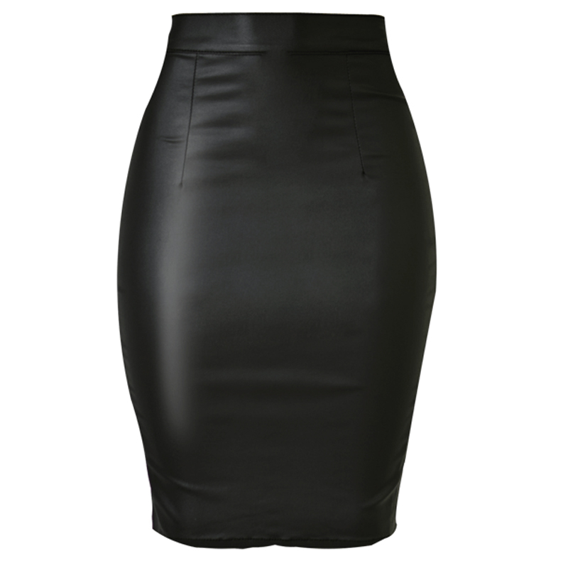Stretch Faux Leather Skirts Wo - Women Formal Wear With Jeans reseña y precio
