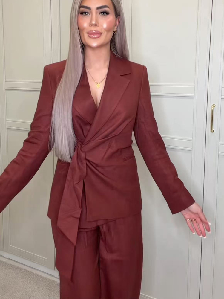 Fashion Office Ladies Blazer P - Women Formal Wear Pants reseña y precio