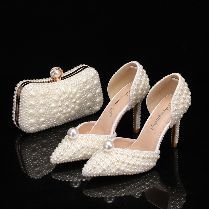 Bag and Shoe Set for Women Pea - Women'S Formal Wear For Wedding reseña y precio