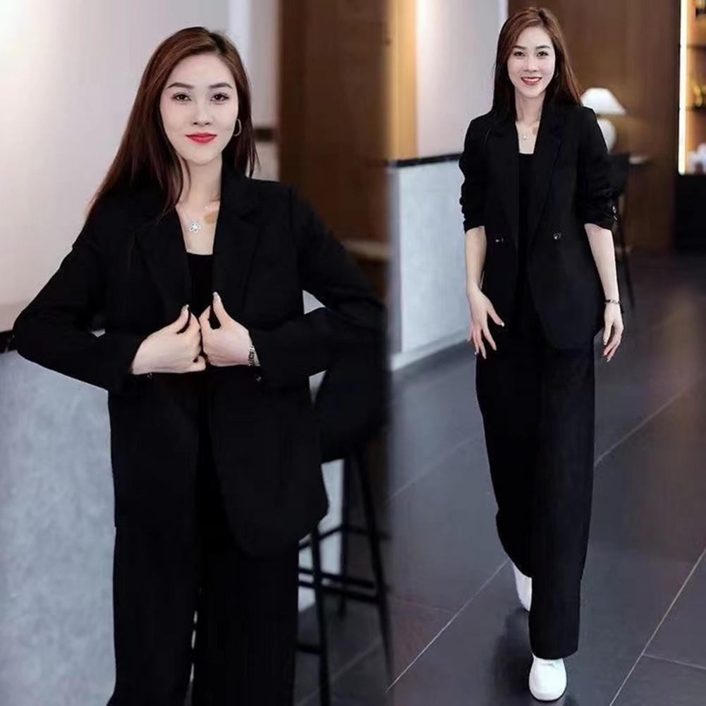 Women Coat Pants Set Formal Co - Women'S Formal Wear Pants reseña y precio