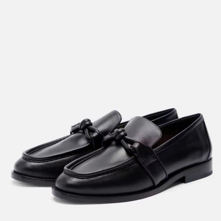 Women's Leather Knot Detail Lo - Women Formal Wear With Shoes reseña y precio