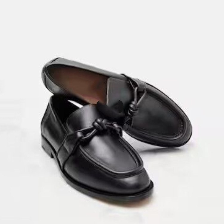 Women's Leather Knot Detail Lo - Women Formal Wear With Shoes reseña y precio