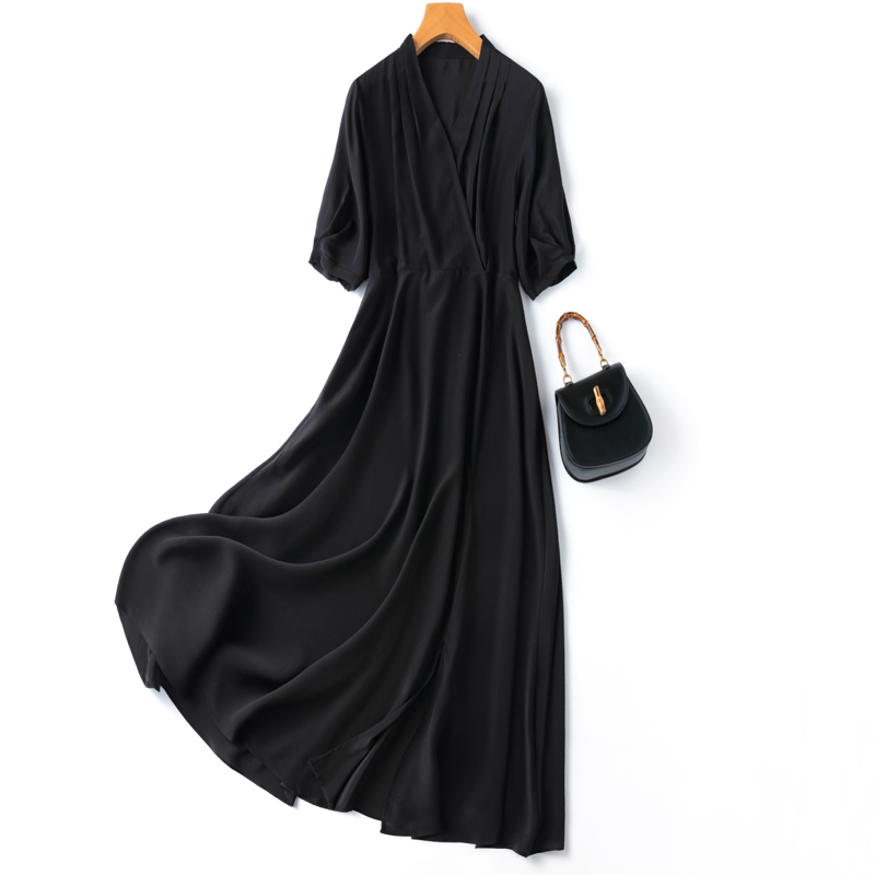 Women Silk Maxi Dress 100% Mul - Formal Wear For Women Xl reseña y precio
