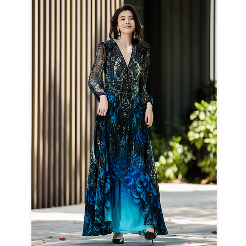 Summer New High-End V-neck Fas - Formal Wear For Women Xl reseña y precio