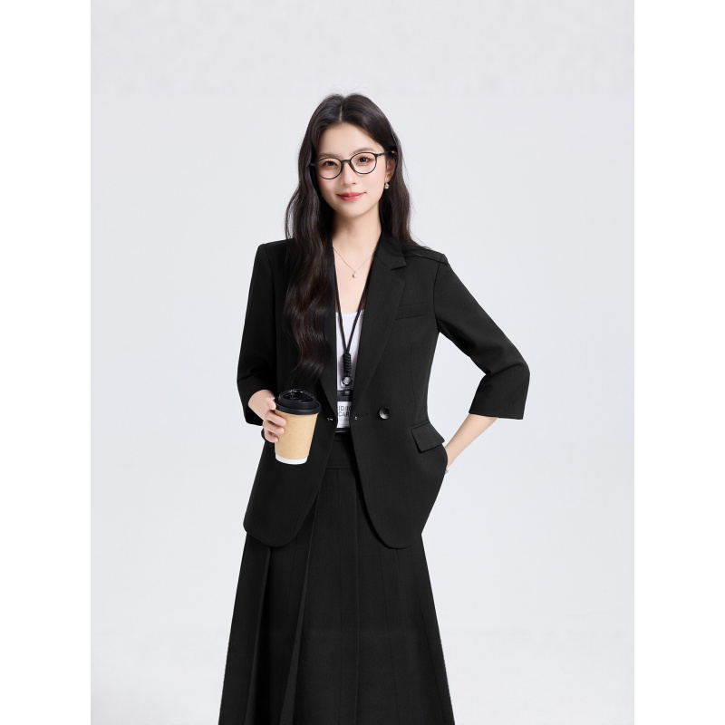 Navy Blue Women's Suit Set for - Women Formal Wear Pants reseña y precio