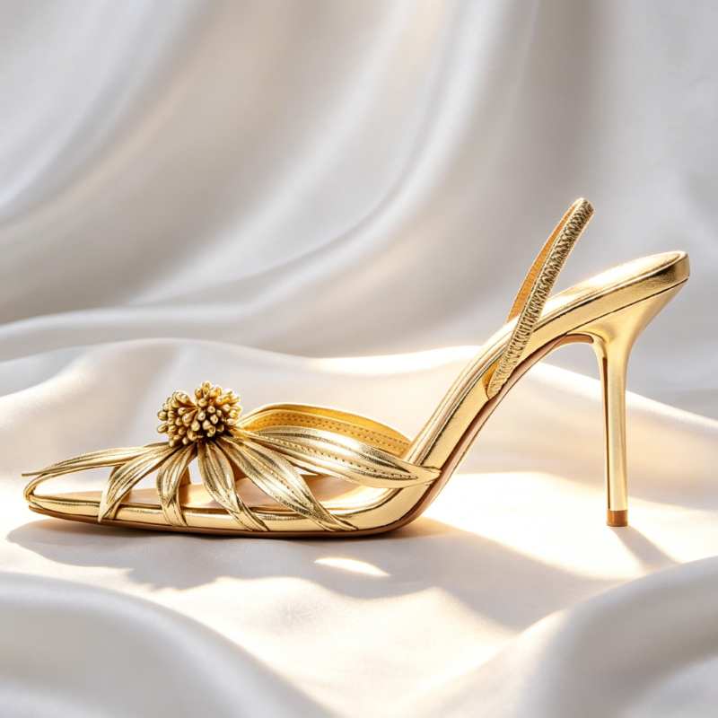 Luxury Gold Floral Detail Slin - Women'S Formal Wear For Wedding reseña y precio