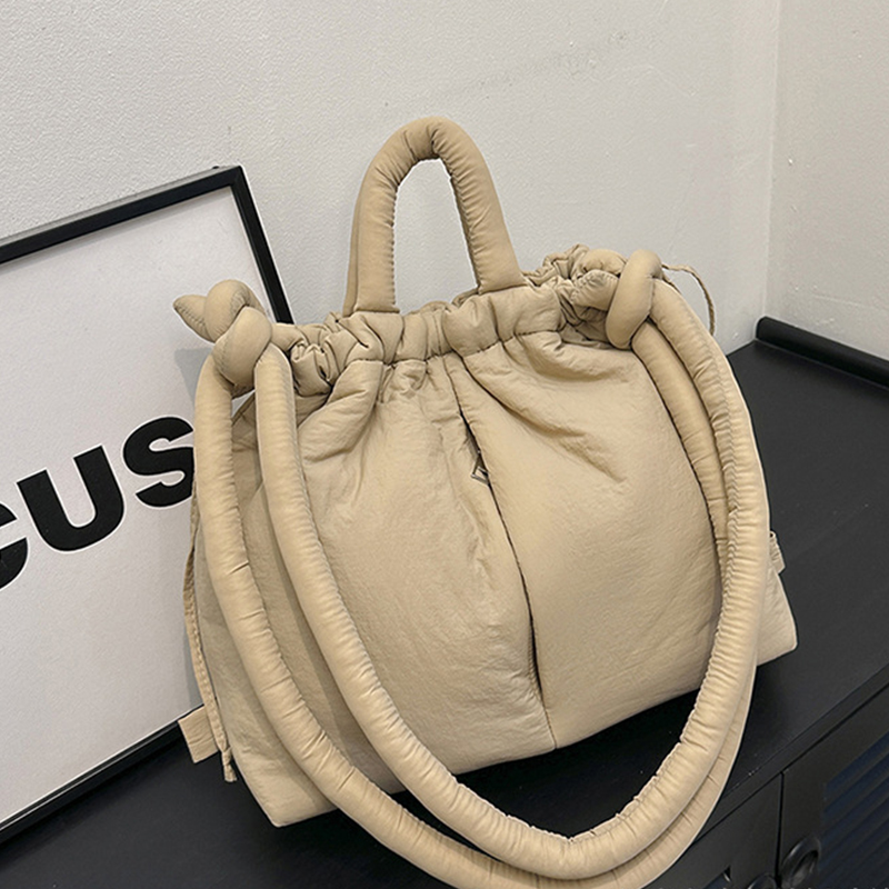 New Fashion Puffer Tote Bag Ny - Shoulder Bag Structured reseña y precio