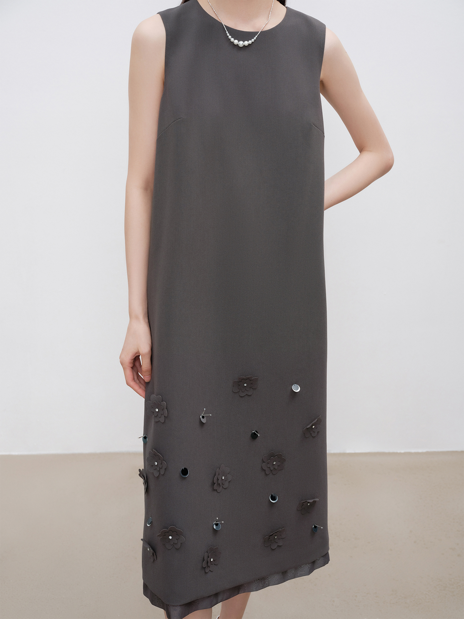 ZIQIAO Petite Size High End Sl - Shift Dress Sleeveless reseña y precio
