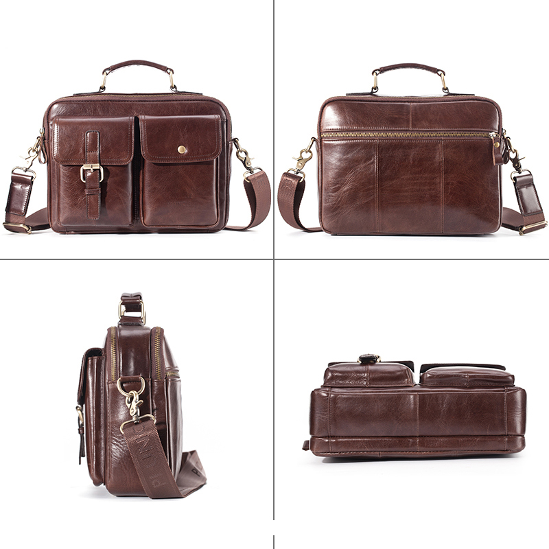 Brand New Cowhide Leather Mess - Shoulder Bag Structured reseña y precio