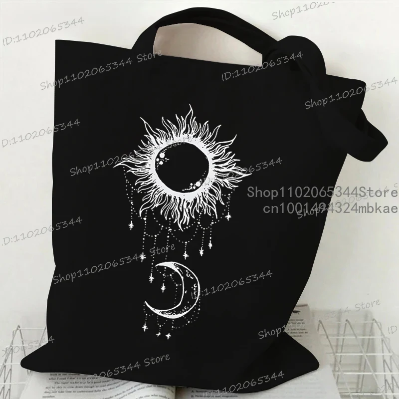 Vintage Moon and Sun Print Wom - Shoulder Bag Structured reseña y precio
