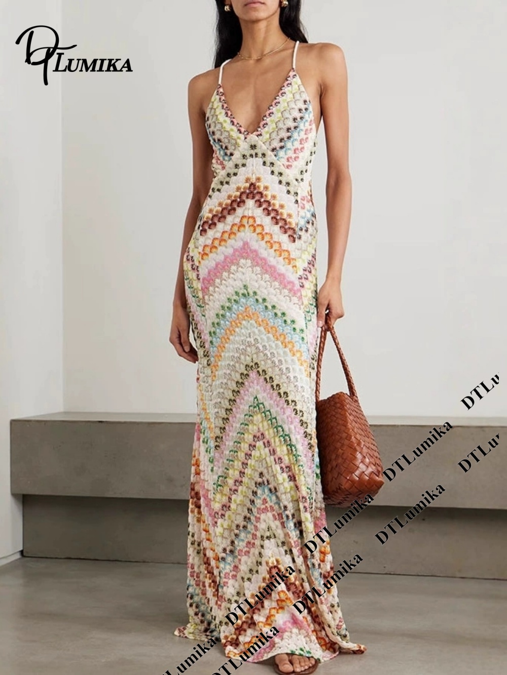 DTLumika Bohemian Print Maxi D - Women'S Formal Resort Wear reseña y precio