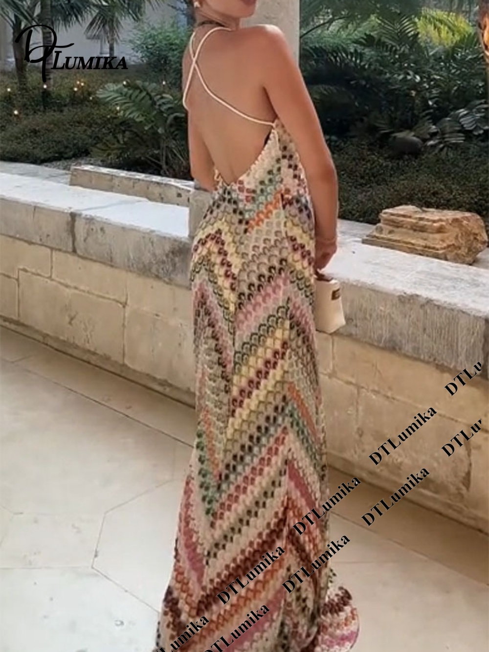 DTLumika Bohemian Print Maxi D - Women'S Formal Resort Wear reseña y precio