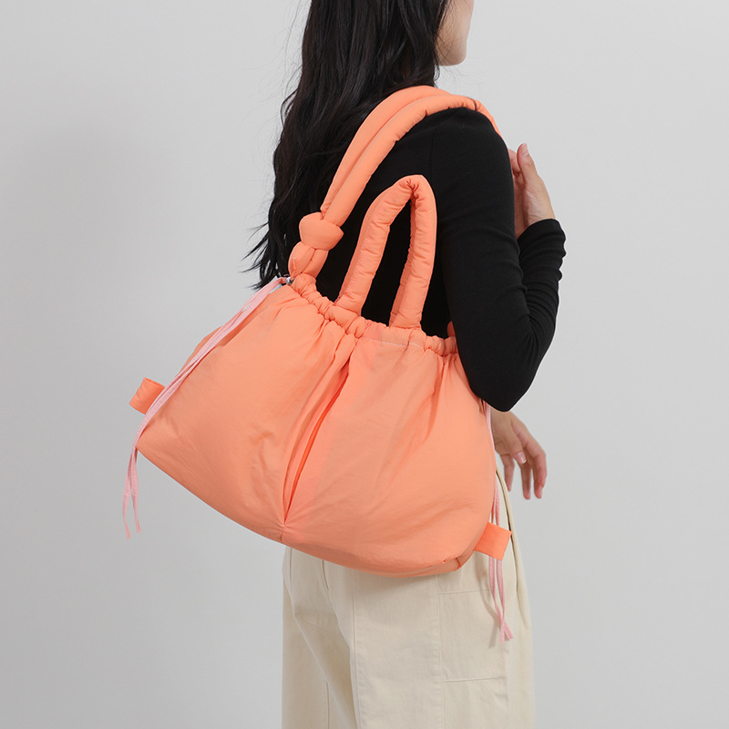 Women's New Bag Down Padded Ja - Shoulder Bag Structured reseña y precio