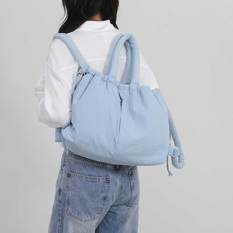 Women's New Bag Down Padded Ja - Shoulder Bag Structured reseña y precio