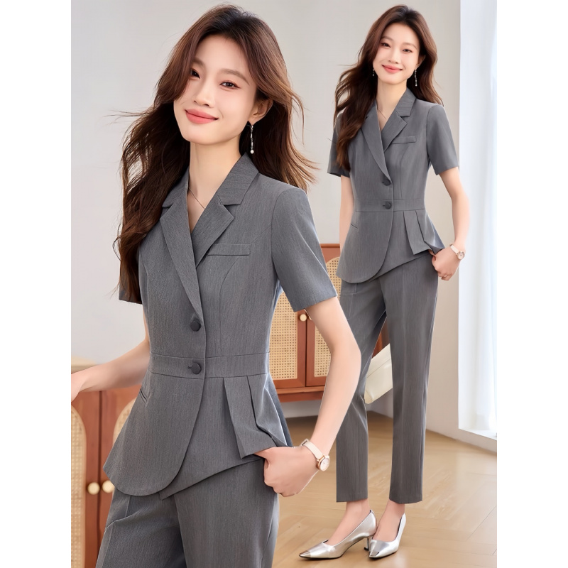 Navy blue women's thin profess - Women Formal Wear Pants reseña y precio