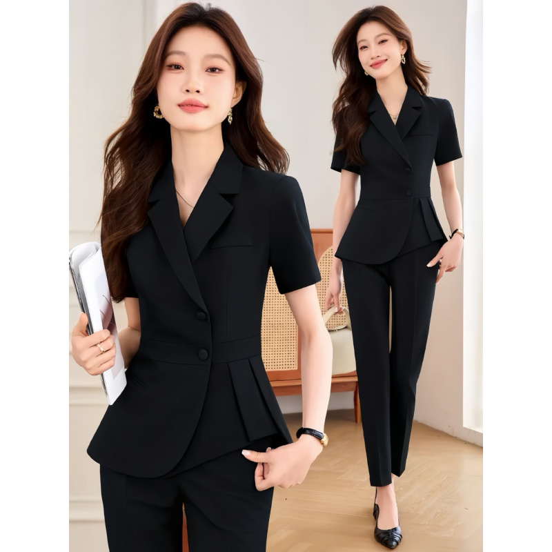 Navy blue women's thin profess - Women Formal Wear Pants reseña y precio